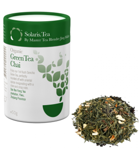Thé Vert Chai bio certifié avec épices