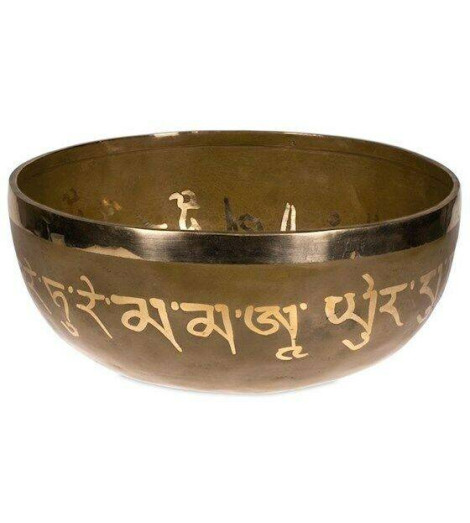 Bol Tibétain chantant - 28cm 2120gr - 7 métaux traditionnels