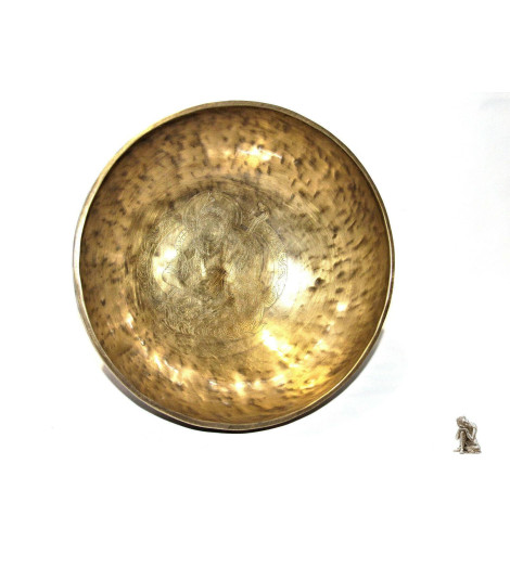 Bol Tibétain chantant - 26cm -1800gr - 7 métaux traditionnels
