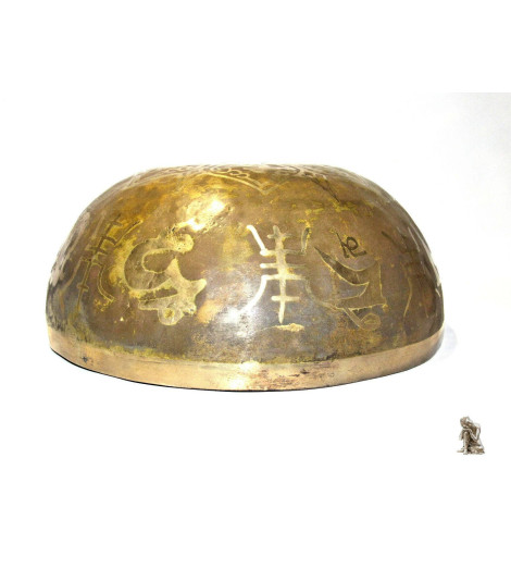Bol chantant Tibétain - Bouddha Healing - 29cm - 7 métaux traditionnels