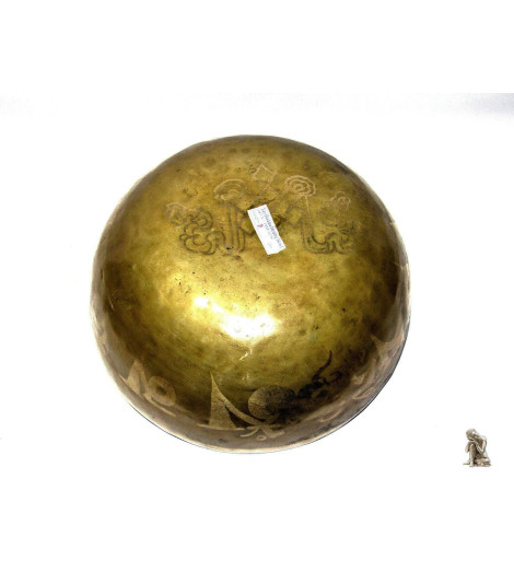 Bol Tibétain chantant - 28cm 2120gr - 7 métaux traditionnels