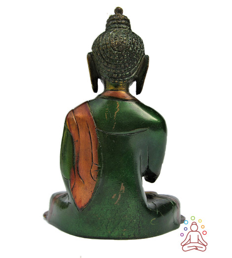 Statuette Bouddha abhaya-mudrā Activée - Protection