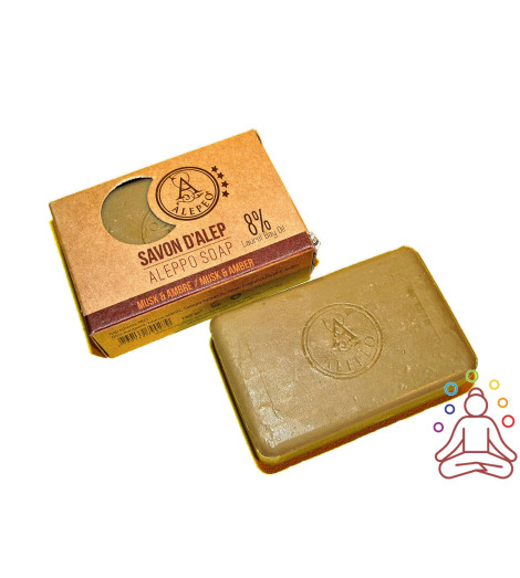 Savon d'Alep Ambre et Musc