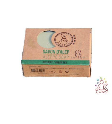 Savon d'Alep au Thé vert