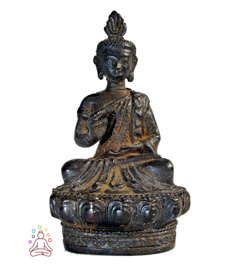 Amulette activée - Bouddha abhaya-mudrā