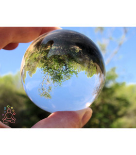 Boule de cristal Quartz naturel Activée