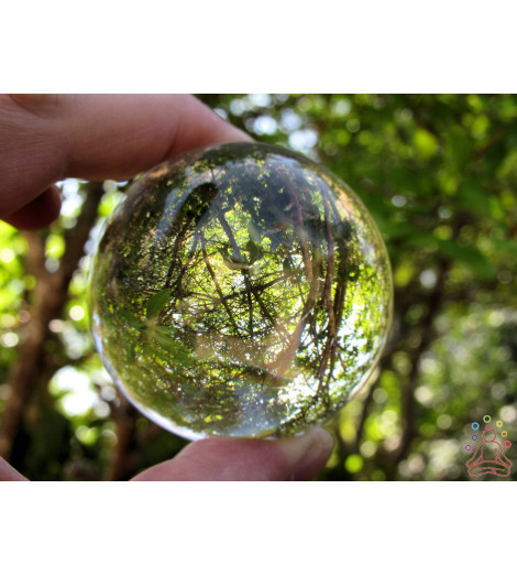 Boule de cristal Quartz naturel Activée