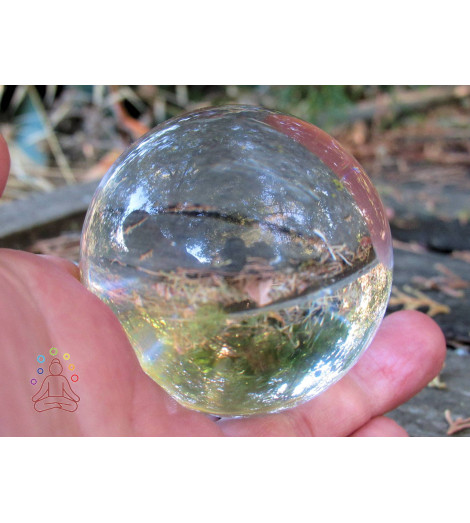 Boule de cristal Quartz naturel Activée