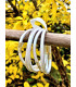 Bracelets Joncs Bouddhistes Paillettes Blanches