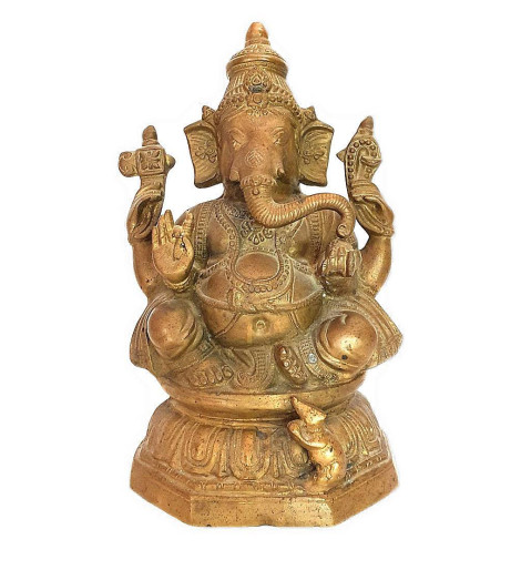 Grande Statue Activée de Ganesh
