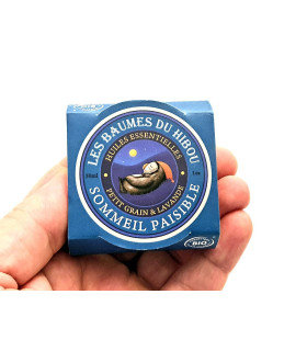 Baume du Hibou Bio - Sommeil Paisible en main
