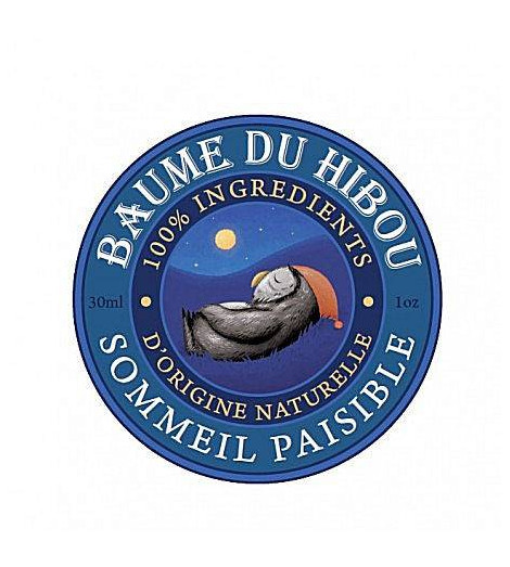 Baume du Hibou Bio - Sommeil Paisible Logo de la boite
