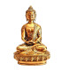Statuette Activée de Bouddha Dhyāna Mudrā