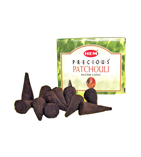 Encens Patchouli Indien en cônes
