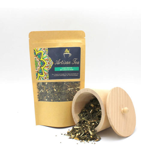 Thé Vert au Citron et au Gingembre Bio