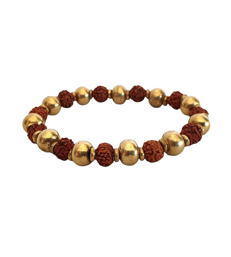 Bracelet Perles de Rudraksha - Perles de Sérénité
