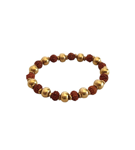 Bracelet Perles de Rudraksha - Perles de Sérénité