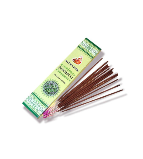 Encens Patchouli Ayurvedic - Qualité Masala Premium