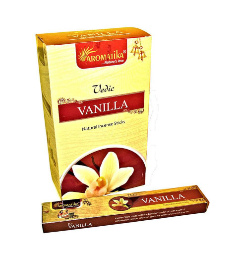 Encens Naturel à la Vanille - Bâtonnets Masala Aromatika