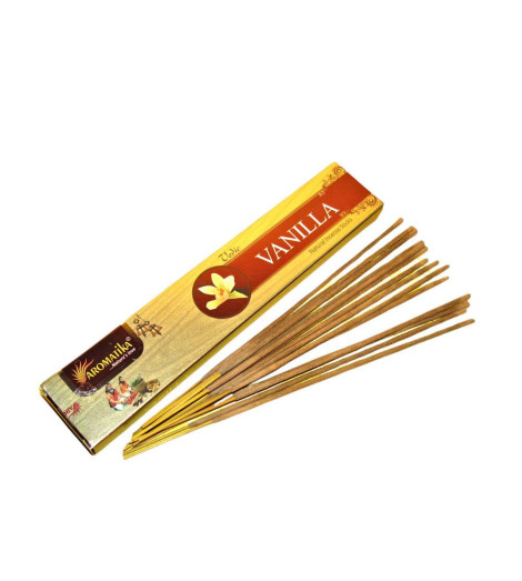 Encens Naturel à la Vanille - Bâtonnets Masala Aromatika