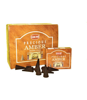 Encens Ambre précieux en cônes