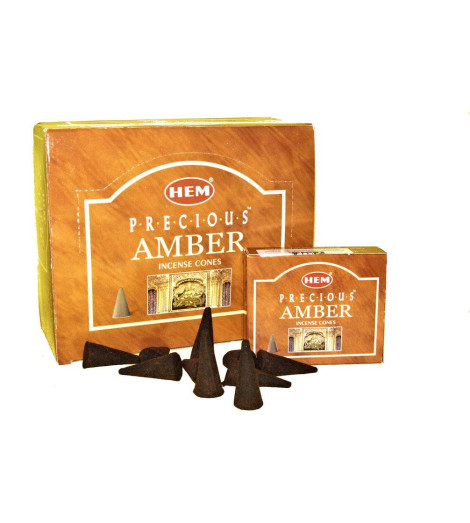 Encens Ambre précieux en cônes