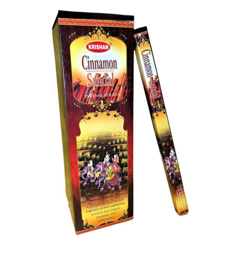 Encens Cannelle et Bois de Santal - Bâtonnets Indiens