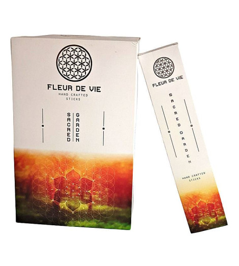 Encens Fleur de Vie Jardin Sacré - Encens et Tradition