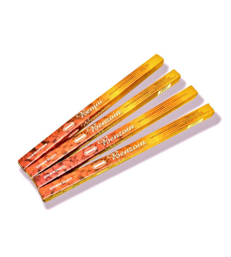 Encens Benjoin - 4 boites pour purifier votre maison