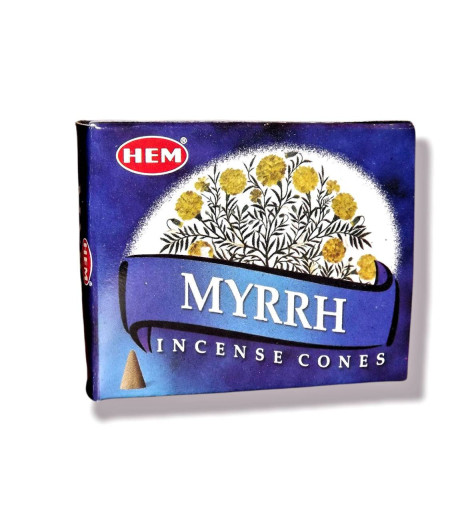 Encens Myrrhe en cônes - Encens et Tradition