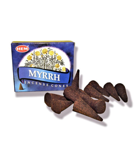 Encens Myrrhe en cônes - Encens et Tradition