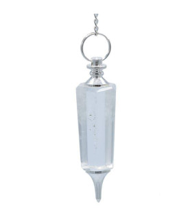 Pendule divinatoire Quartz Facettes