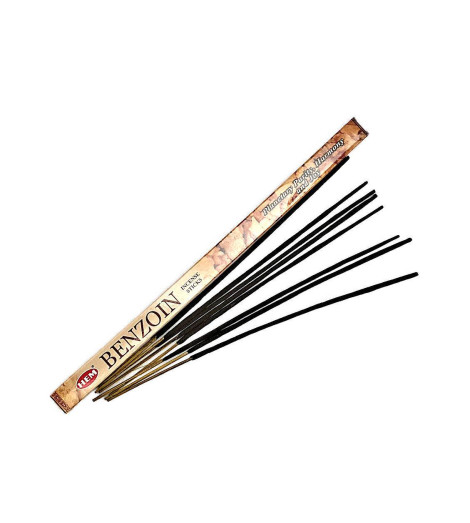 Encens Benjoin HEM 10g bâtonnets