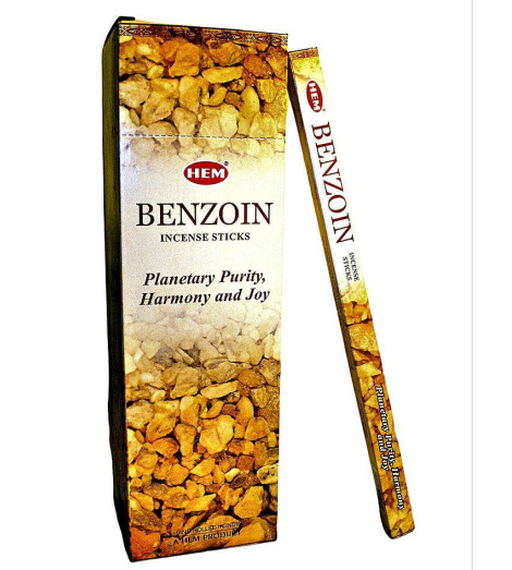 Encens Benjoin en Bâtonnets présentation