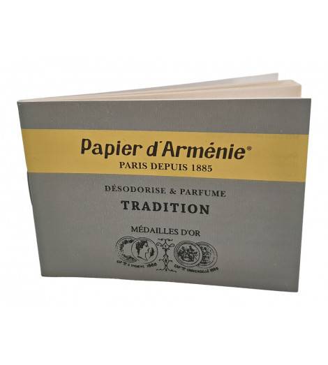 Carnet de papier d'Arménie Classique - Encens