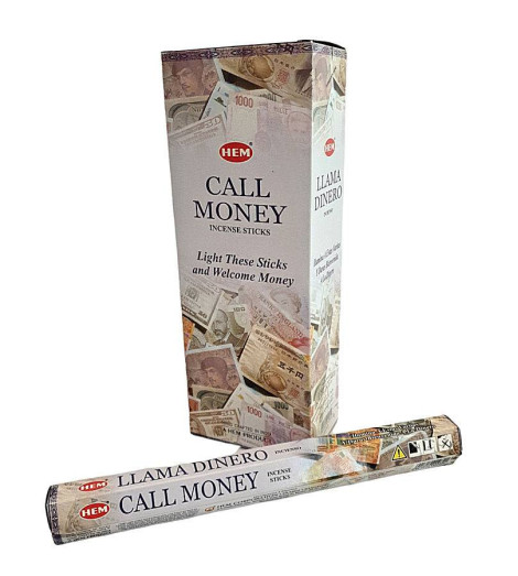 Encens Call Money - Attire l'Argent - Bâtonnets Indiens