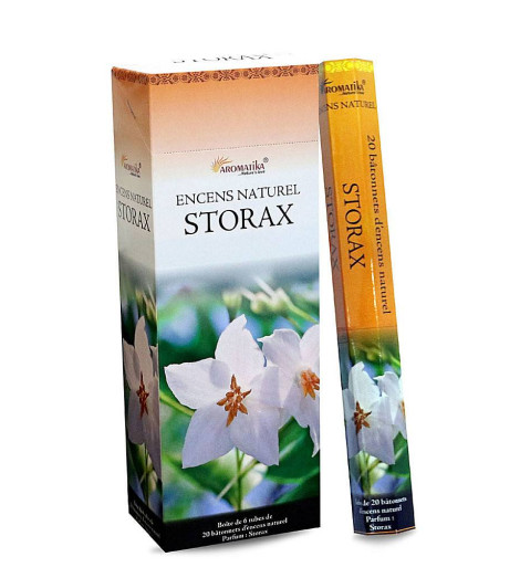 Encens Storax - Bâtonnets Naturels Aromatika