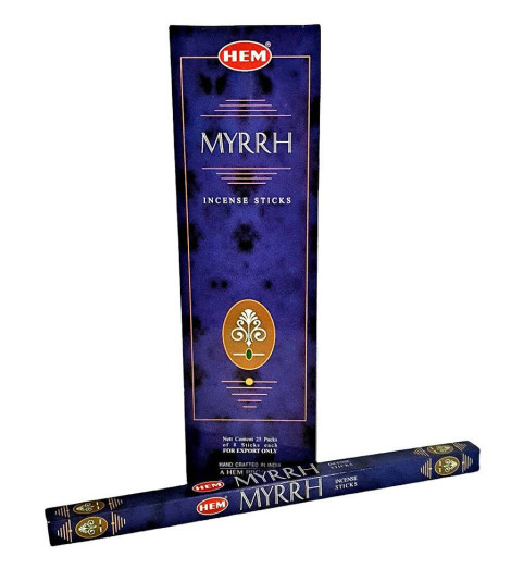 Encens à la Myrrhe - Bâtonnets Indiens