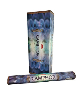 Encens Camphre Naturel Indien - 20 Bâtonnets