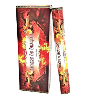 Encens Sang de Dragon - 20 Bâtonnets Indiens