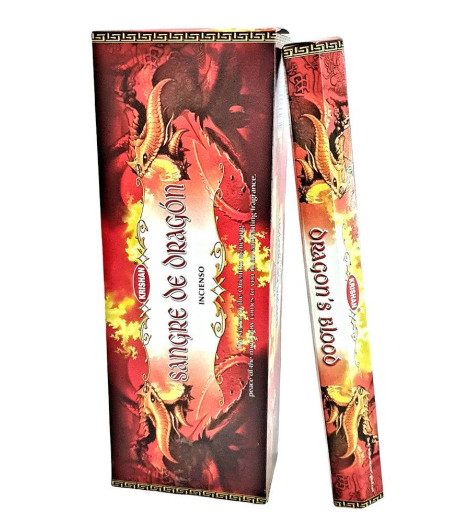 Encens Sang de Dragon - 20 Bâtonnets Indiens