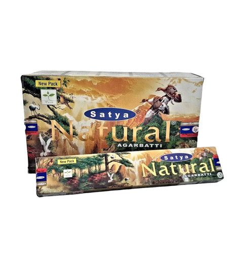 Encens Satya Natural Agarbatti - Bâtonnets Naturels Indiens