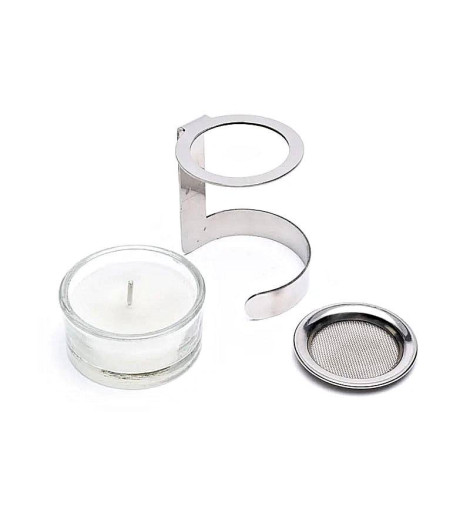 Brûle Encens à Grille Acier Inoxydable
