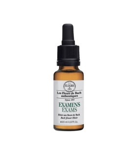Elixir Fleurs de Bach Bio - Examens 20 ml