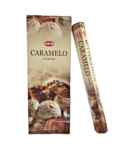 Encens Caramel - Bâtonnets d'Encens Gourmandise
