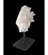 Druse de Quartz brut du Brésil sur socle