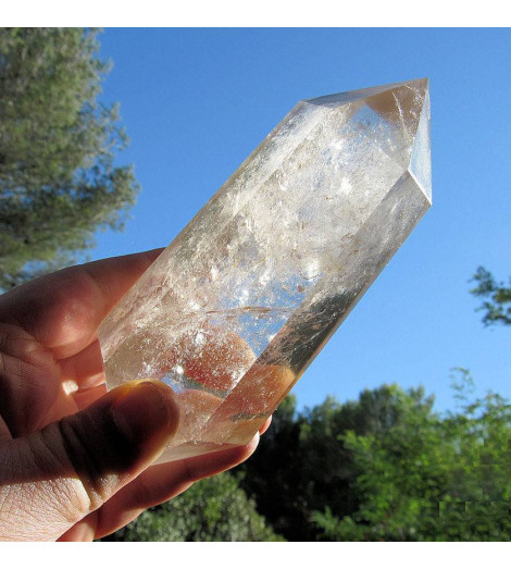 Cristal de Quartz Activé Bi-terminé - 577 gr