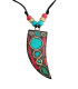 Pendentif Tibétain Cloisonné - Bijoux Ethnique