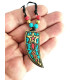 Pendentif Tibétain Cloisonné Etoile - Bijoux Ethnique