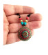 Pendentif Tibétain Cloisonné - Sphère